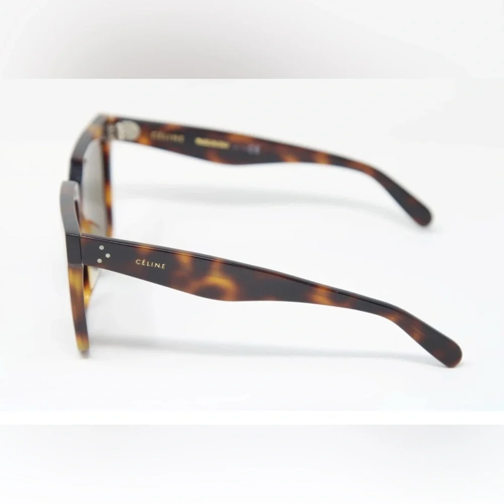 Celine CL40055F 53E Shiny Havana Ladies Sunglasses Polarized (LP9022361) - Picture 3 of 9